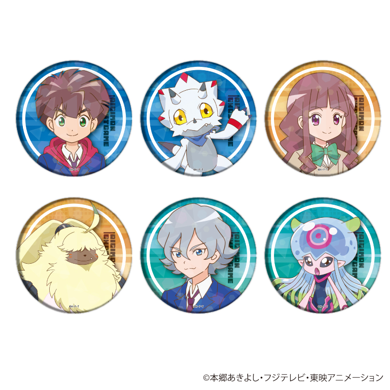 ②缶バッジ　デジモン ＴＶアニメ　デジタルモンスター ④缶バッジ デジモン TVアニメ デジタルモンスター
