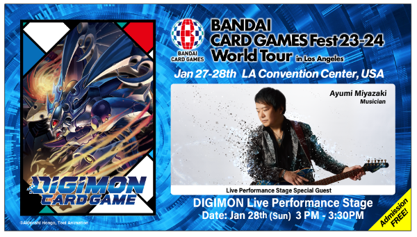 BANDAI CARD GAMES Fest 23-24 in L.A. to be held next week!