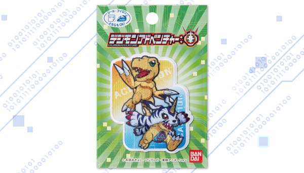 『デジモンアドベンチャー：』のワッペンが新登場‼