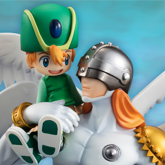 エンジェモンとタケルの絆を感じさせるフィギュアがメガハウスから再登場！